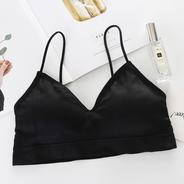 Sleeveless Seamless Sports Bra