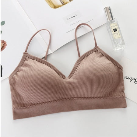 Sleeveless Seamless Sports Bra