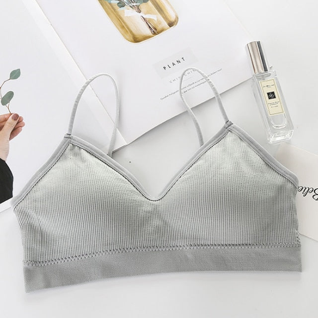 Sleeveless Seamless Sports Bra