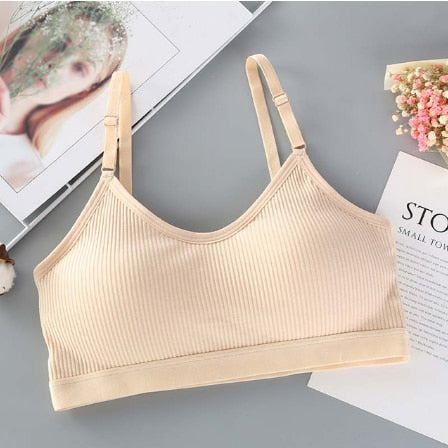 Sleeveless Seamless Sports Bra