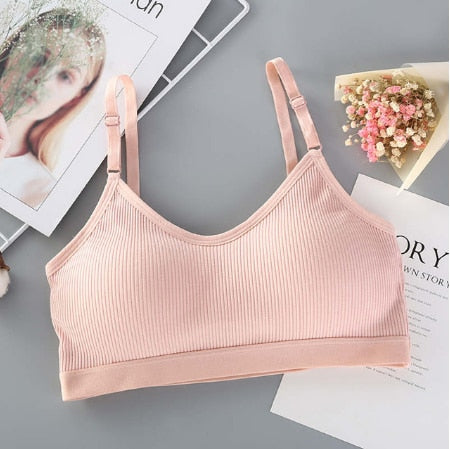 Sleeveless Seamless Sports Bra