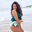 Plus Size High Waist Bikini Set