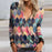 Casual Elegant V Neck Zipper Blouse