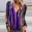 Casual Elegant V Neck Zipper Blouse