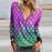 Casual Elegant V Neck Zipper Blouse