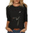 3D Print Long Sleeved Women's T Shirt