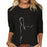 3D Print Long Sleeved Women's T Shirt