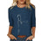 3D Print Long Sleeved Women's T Shirt