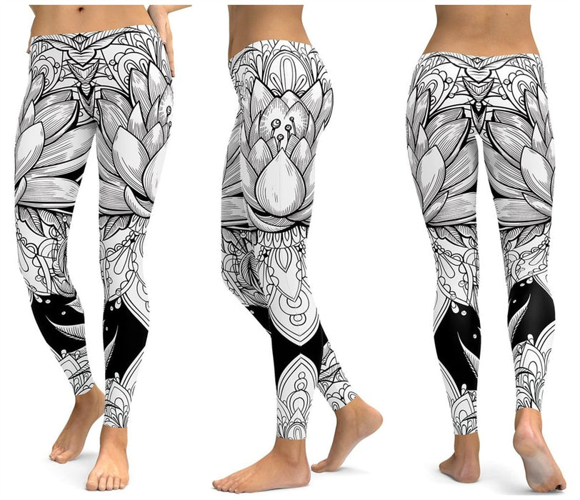 Print Yoga Pants