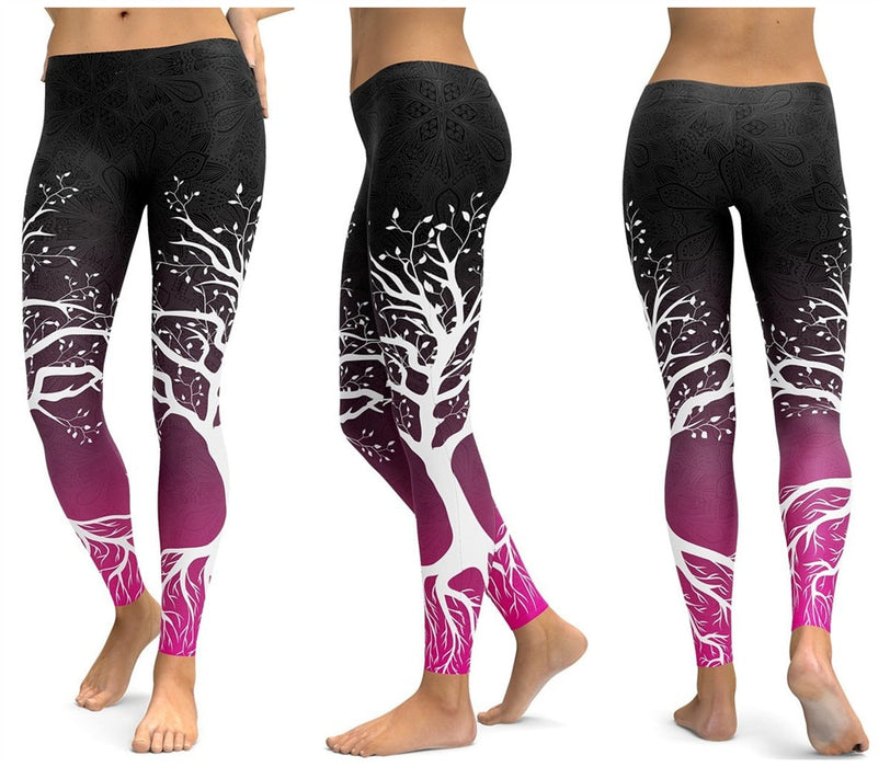 Print Yoga Pants