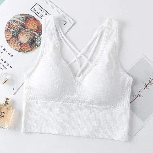 Shockproof Sexy Breathable Athletic Sports Bra