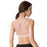 Solid Cross Back Yoga Sports Bra
