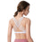 Solid Cross Back Yoga Sports Bra