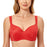Full-Coverage Balconette Big Size T-Shirt Bra Blue Blown Pink