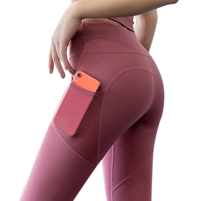 Black Sexy Women Yoga Sport Leggings