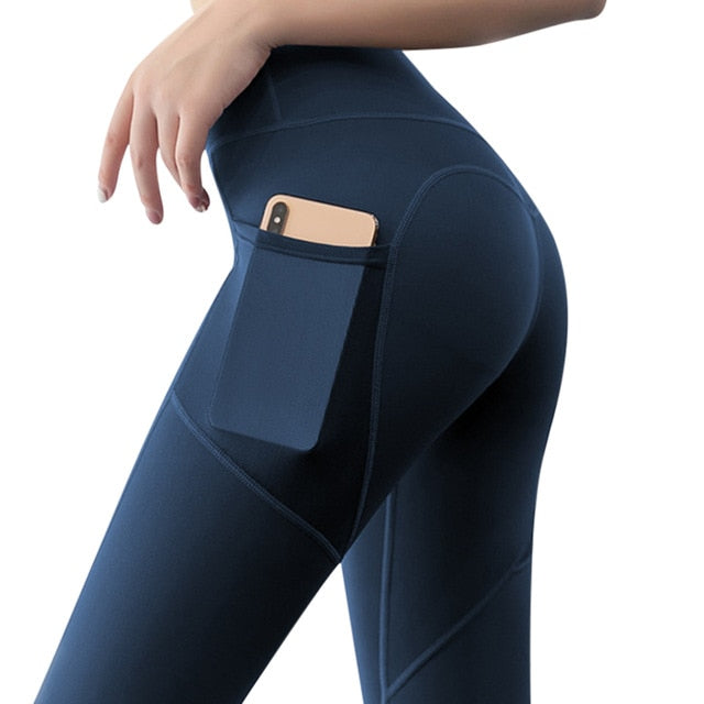 Black Sexy Women Yoga Sport Leggings