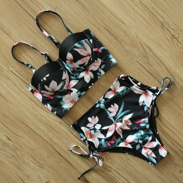 High Waist Bikini Set