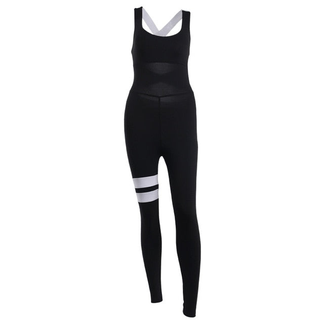 Yoga Jumpsuit Romper One Piece Sports Pants