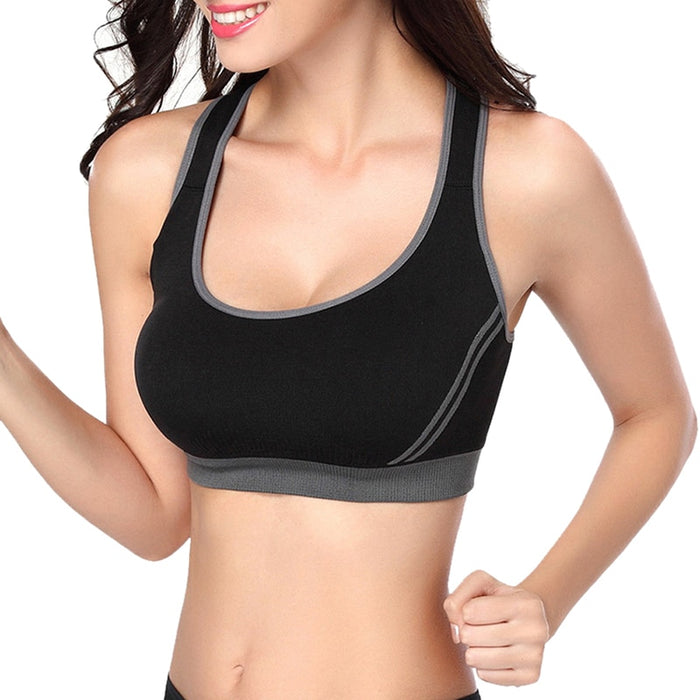 Running Female Pad Sportswear Tank Tops Sports Bra