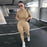 Two Piece High Waist Sportswear Crop Top And Leggings