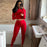 Two Piece High Waist Sportswear Crop Top And Leggings