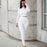 Two Piece High Waist Sportswear Crop Top And Leggings