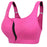 Steel Ring Yoga Vest Fitness  Sports Bra