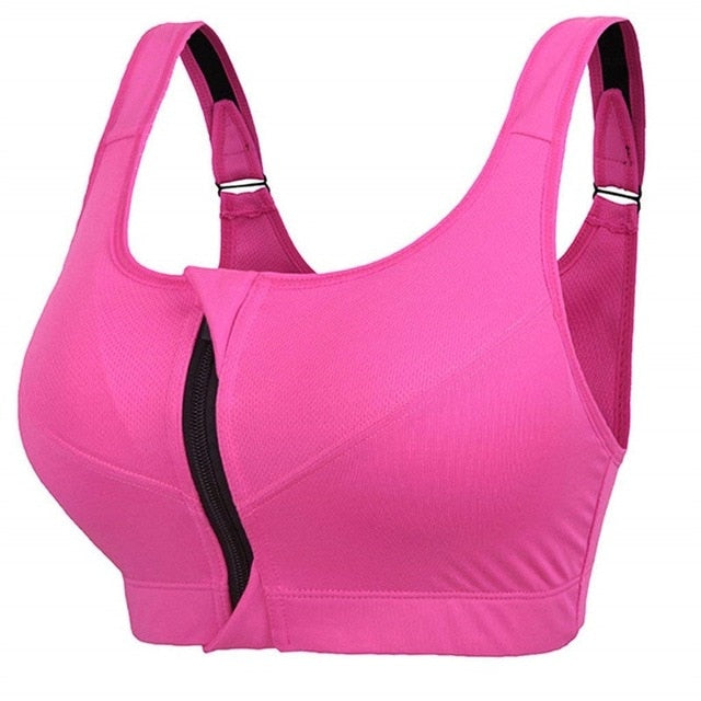 Steel Ring Yoga Vest Fitness  Sports Bra