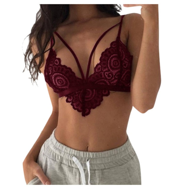 Sexy Elastic Corset Bra