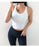 Beauty Back Sports Top Shock-Proof Gathering High-Intensity Sport Bra