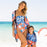 Matching Mom and Daughter Swimsuits