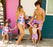 Matching Mom and Daughter Swimsuits