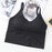 Solid Underwear Fitness Tops Sports Bra