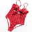 Sexy High Waist Swimwear One piece Swimsuit