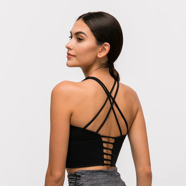 Sexy Cross Back Sports Bra