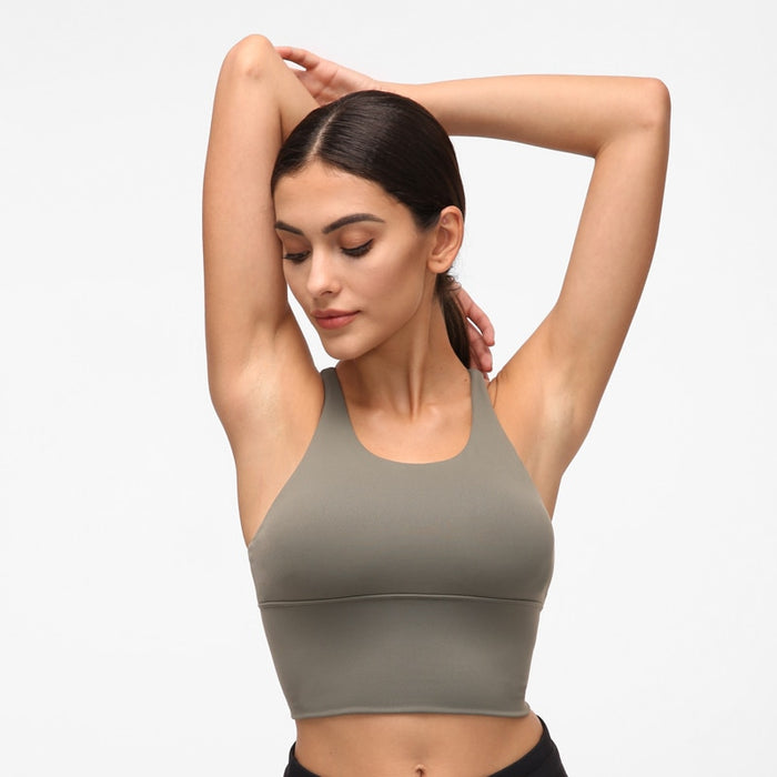 Sexy Cross Back Sports Bra