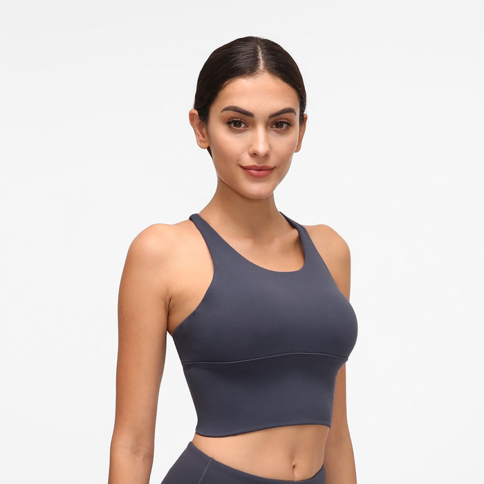 Sexy Cross Back Sports Bra