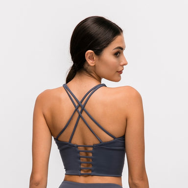 Sexy Cross Back Sports Bra
