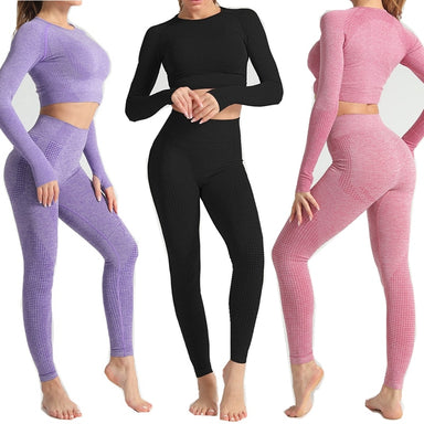 Seamless Yoga Sets Fitness Sports Suits