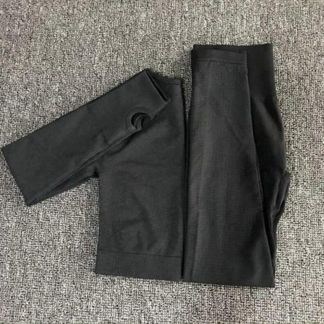 Seamless Yoga Sets Fitness Sports Suits