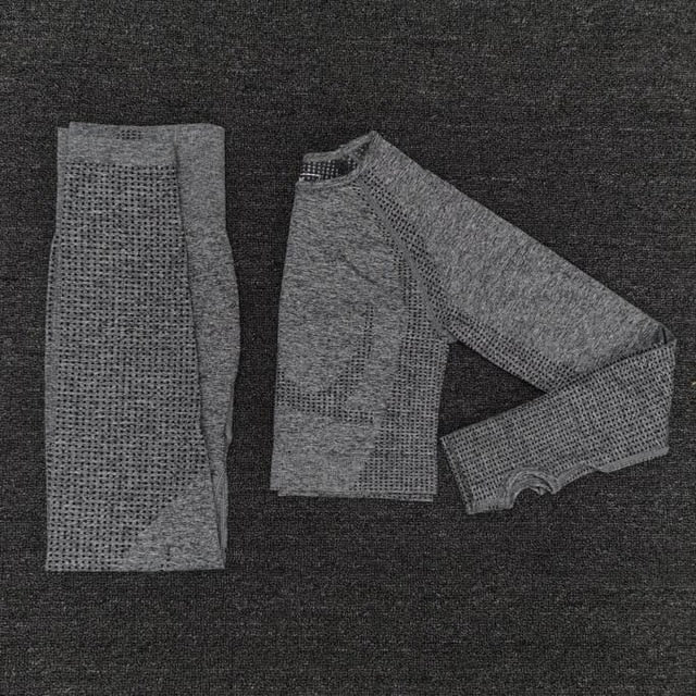Seamless Yoga Sets Fitness Sports Suits