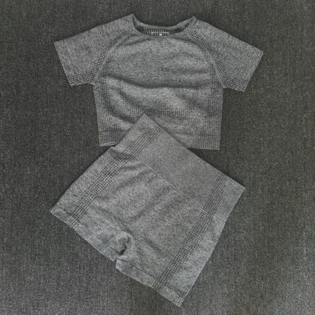 Seamless Yoga Sets Fitness Sports Suits