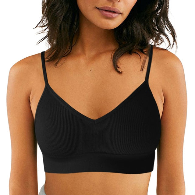 Running Female Pad Sportswear Tank Tops Sports Bra