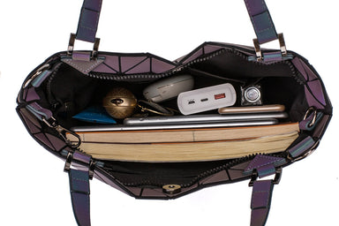 Luminous Geometric Bag