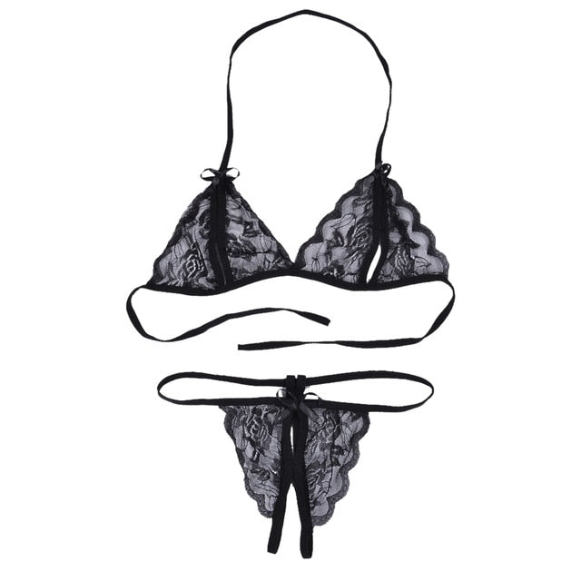 Sexy Bandage Corset Letter Push Up Bra