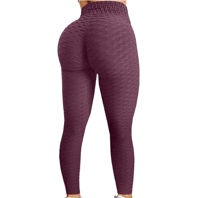 High Elasticity Yoga Pant Slimming Push Up Sports Leggings