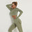 Long Sleeve High Waist Seamless Sport Suit