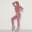 Long Sleeve High Waist Seamless Sport Suit