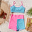 Seamless Set Fitness Sports Bra