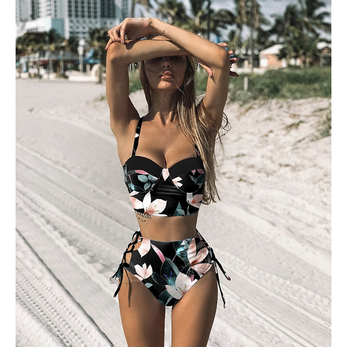 High Waist Bikini Set